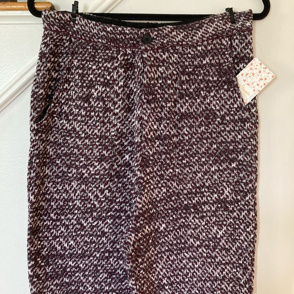 Free People Cozy Knit Trouser Pants - Picture 3 of 5